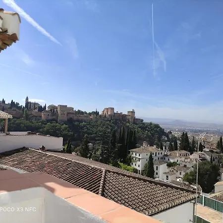 Cueva Albaicin Avec Vue Sur L'alhambra *
